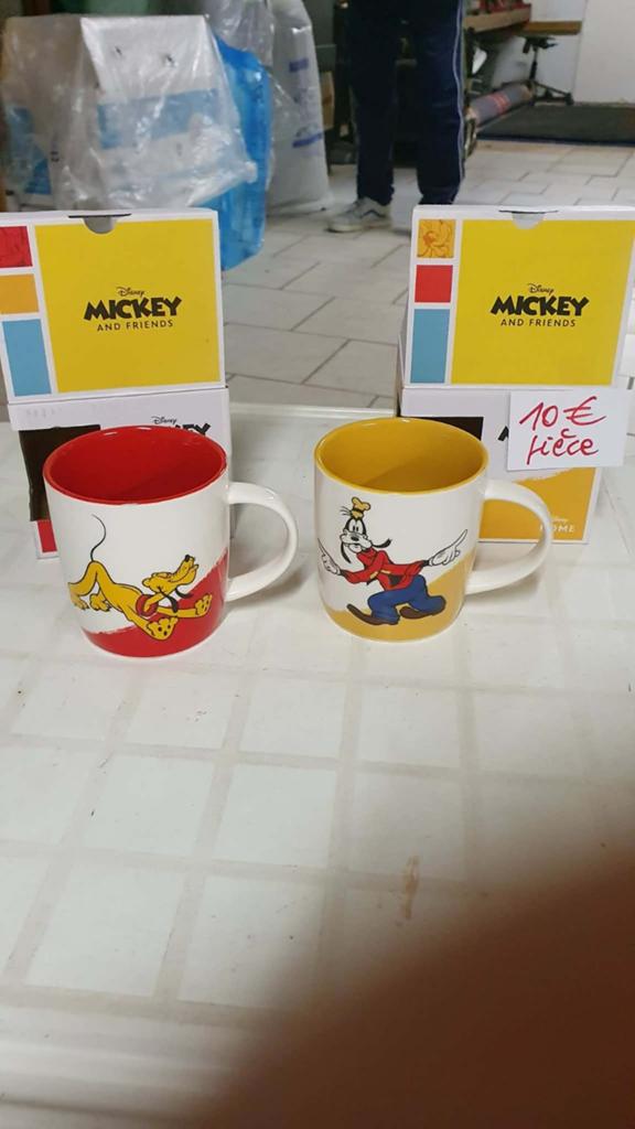 Tasse Disney de collection 10 € piece, Enlèvement