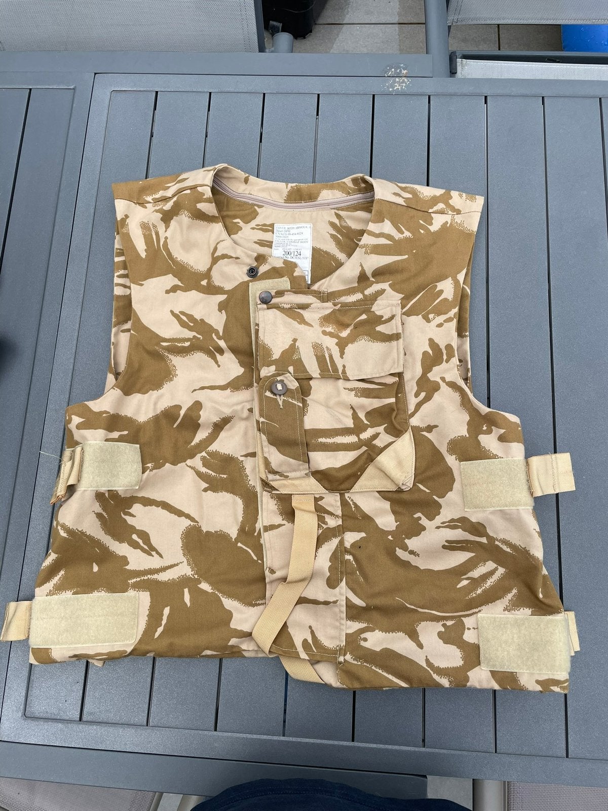 Flak vest desert camo abl, Verzamelen, Militaria | Algemeen, Verzenden, Landmacht, Kleding of Schoenen