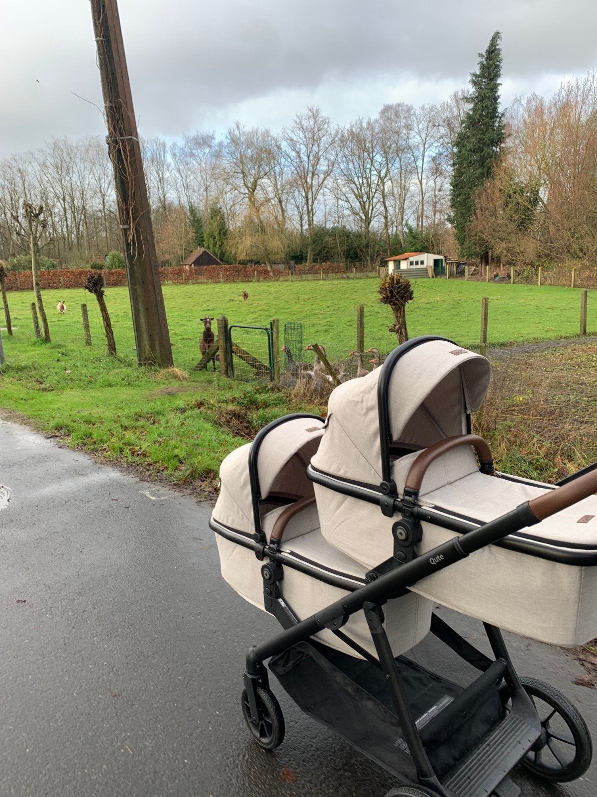 Qute twin buggy tweelingbuggy, Enfants & Bébés, Poussettes & Combinaisons, Enlèvement