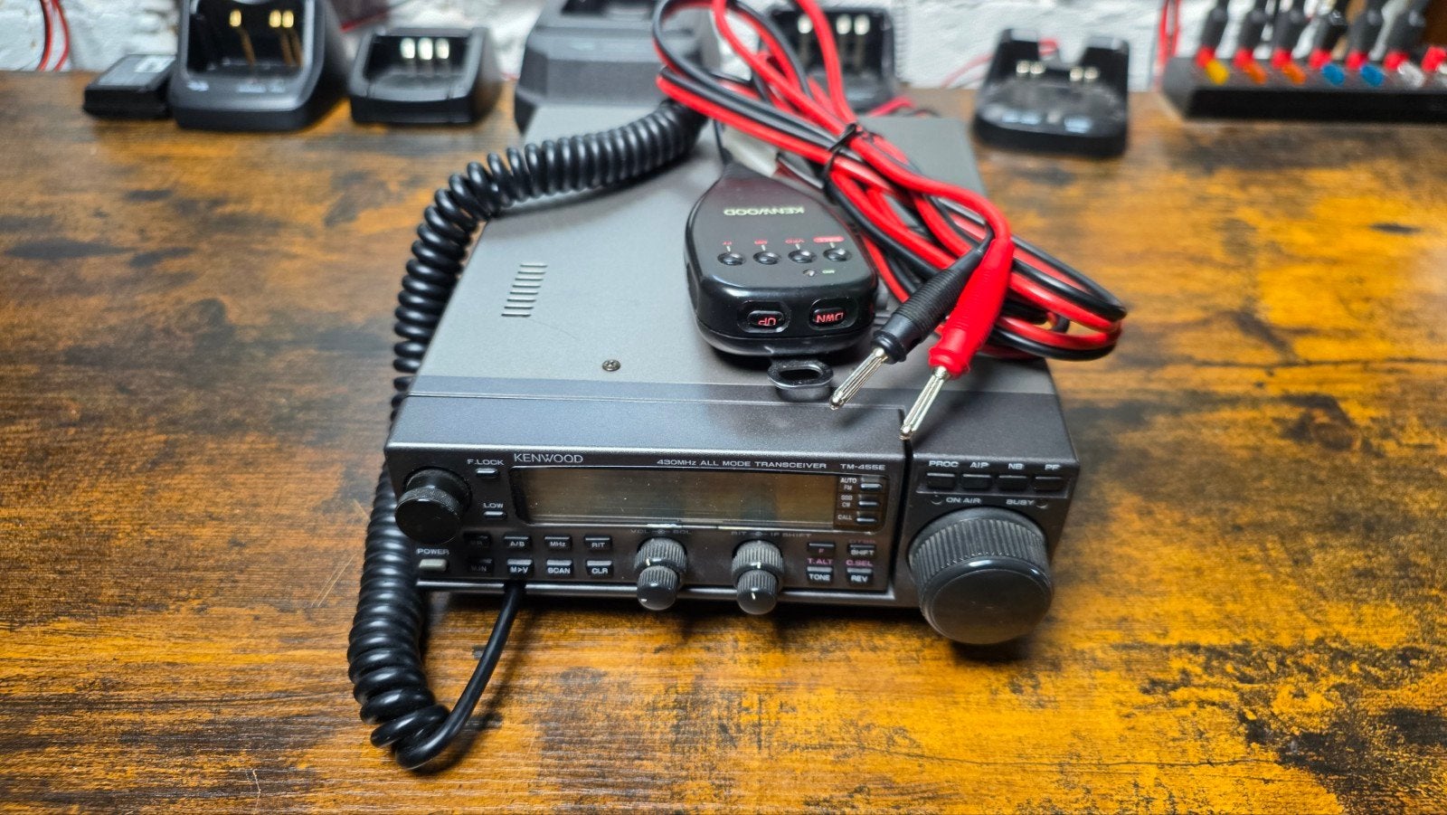 Kenwood TM-455E 430Mhz All Mode, Enlèvement ou Envoi, Utilisé, Émetteur et Récepteur