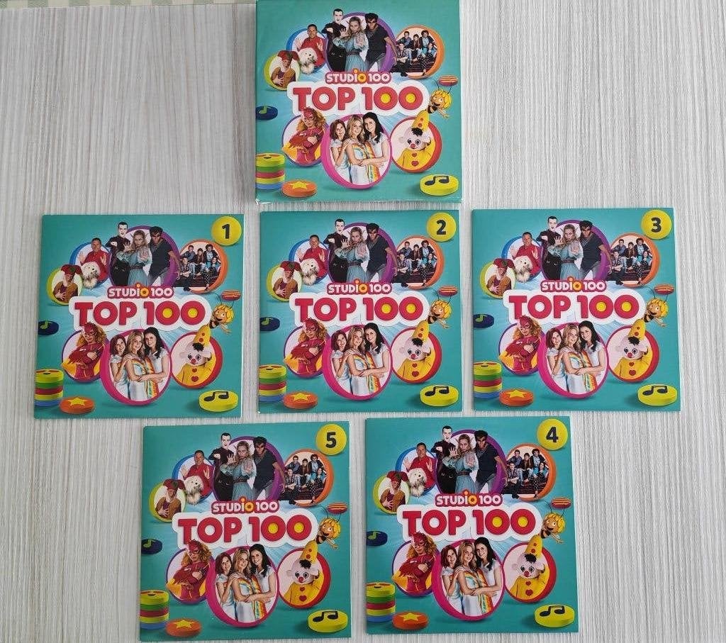 STUDIO 100 TOP 100 (5 CD set), CD & DVD, CD | Enfants & Jeunesse, Enlèvement ou Envoi, Comme neuf, Musique