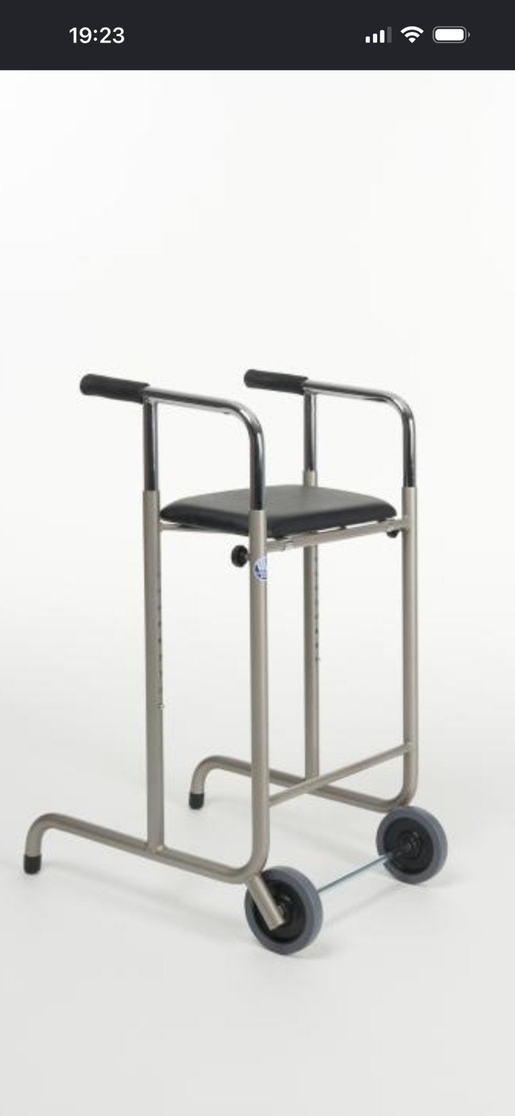 Tweewieler Rollator 250 VERMEIREN, Diversen, Rollators, Gebruikt, Lichtgewicht, Ophalen