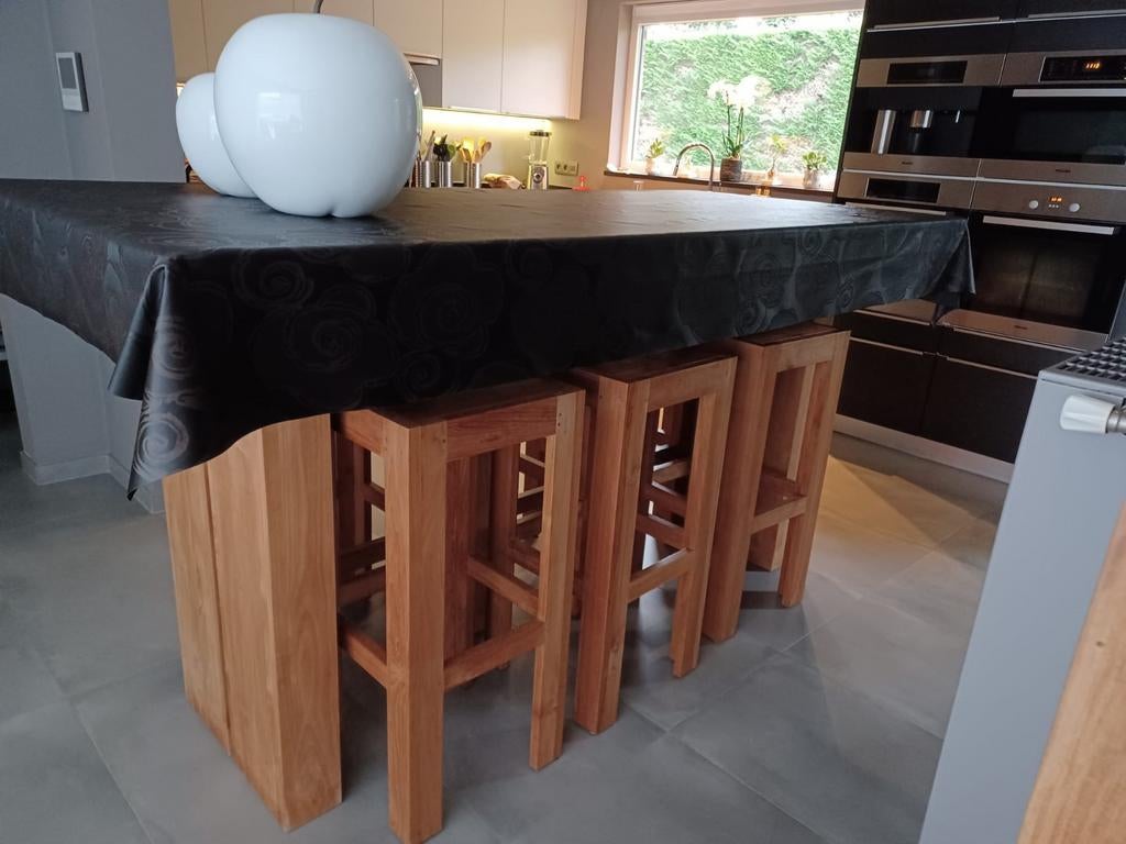 Tafel plus 6 stoelen, Huis en Inrichting, Ophalen