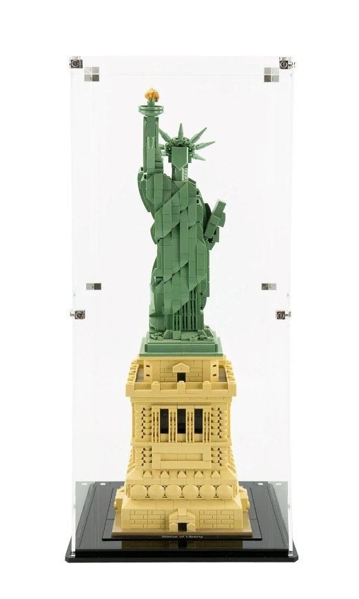LEGO 21042 Statue of Liberty + Wickedbrick case, Ophalen, Zo goed als nieuw, Lego, Architecture