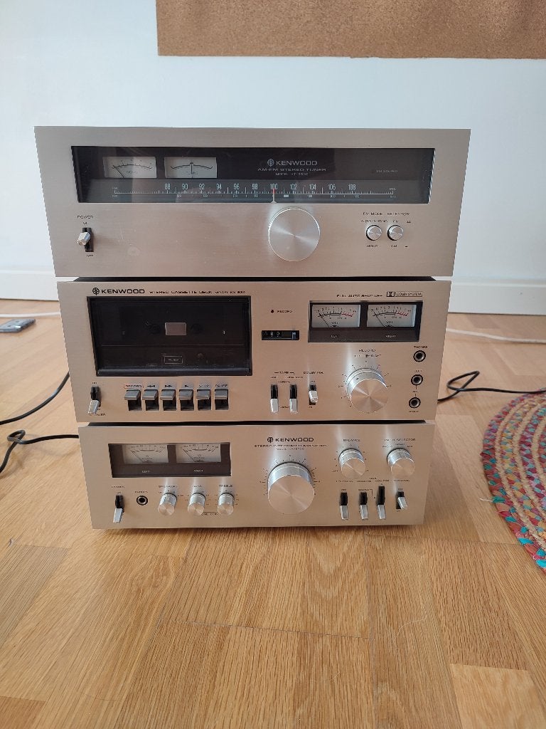 Vintage Kenwood stereotoren, Enlèvement, Ne fonctionne pas, Autres marques