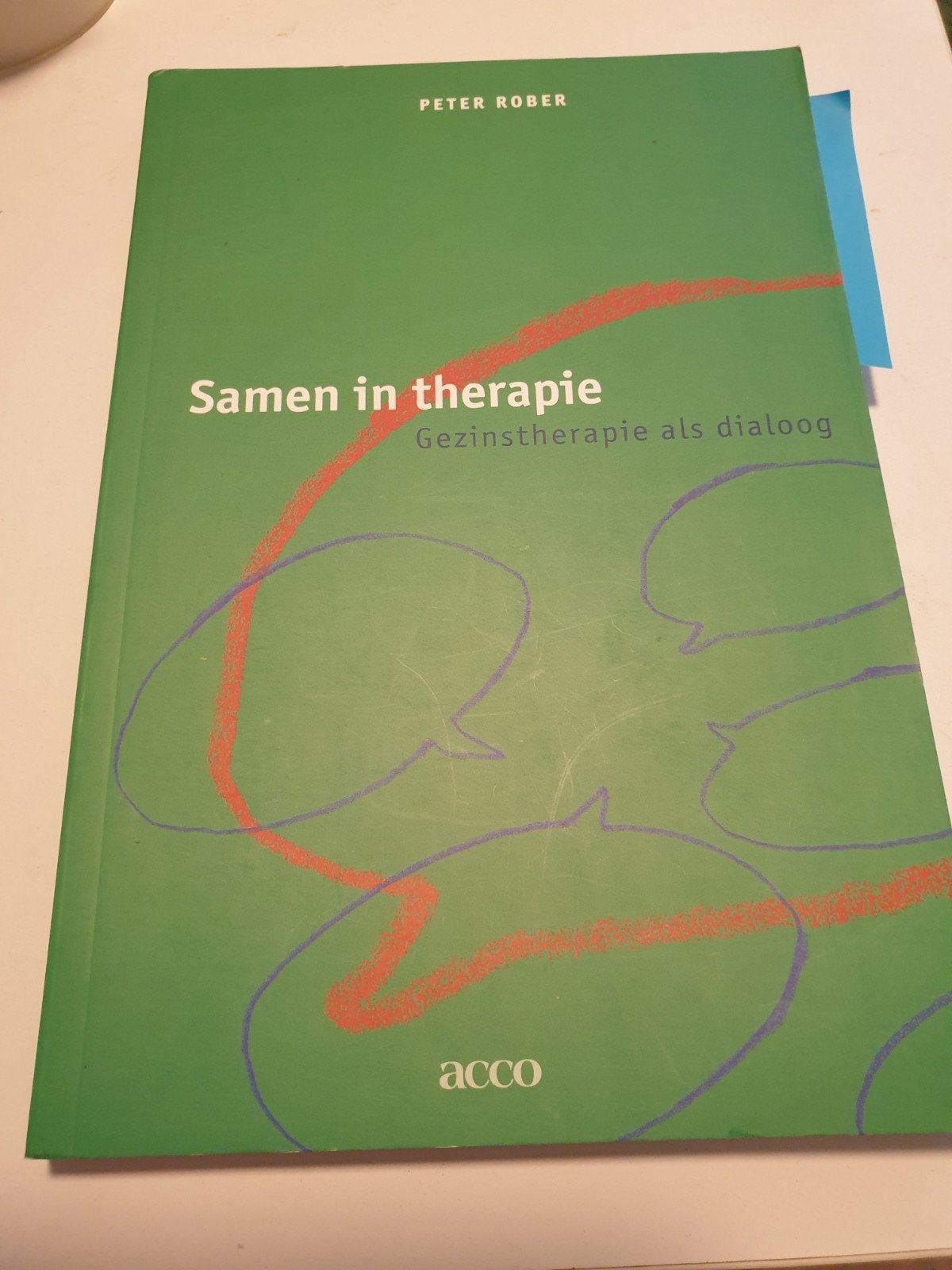 Peter Rober - Samen in therapie.  Gezinstherapie als dialoog, Ophalen of Verzenden, Zo goed als nieuw, P. Rober
