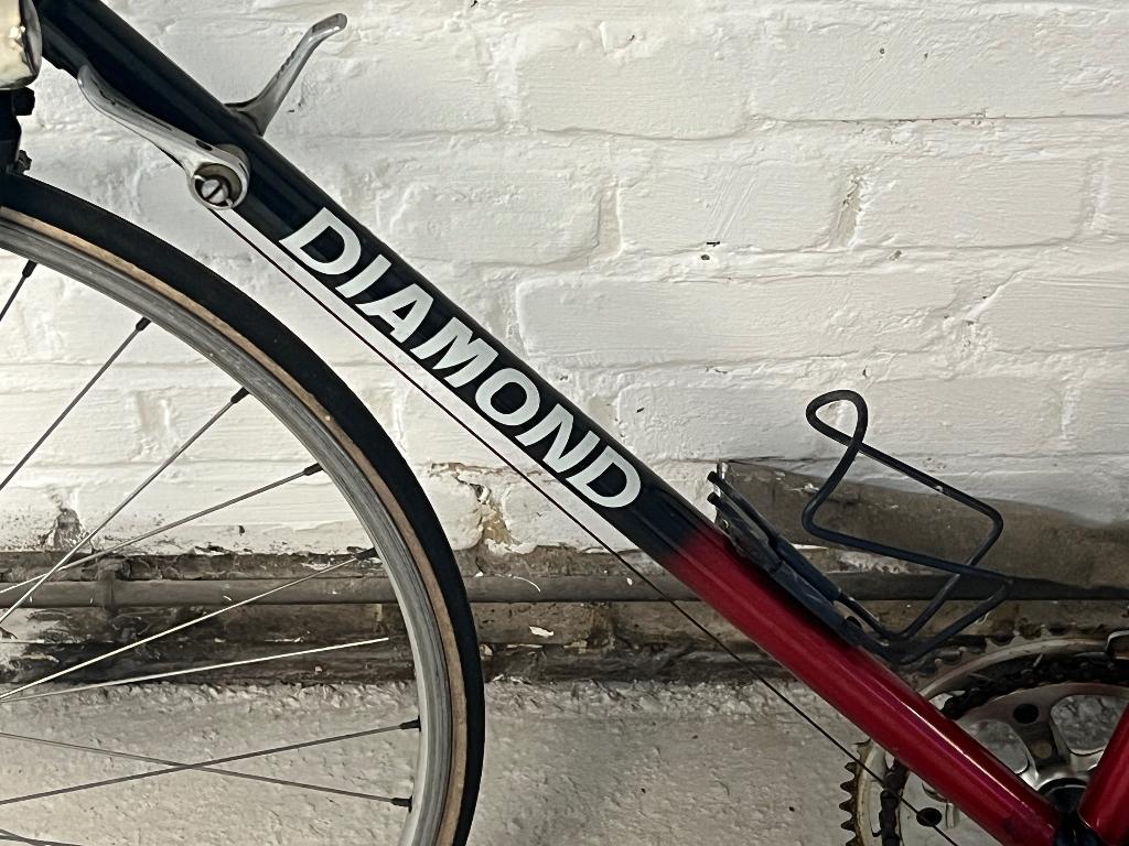 Vintage racefiets, Fietsen en Brommers, Fietsen | Racefietsen, Ophalen, 28 inch, Gebruikt, 57 tot 61 cm
