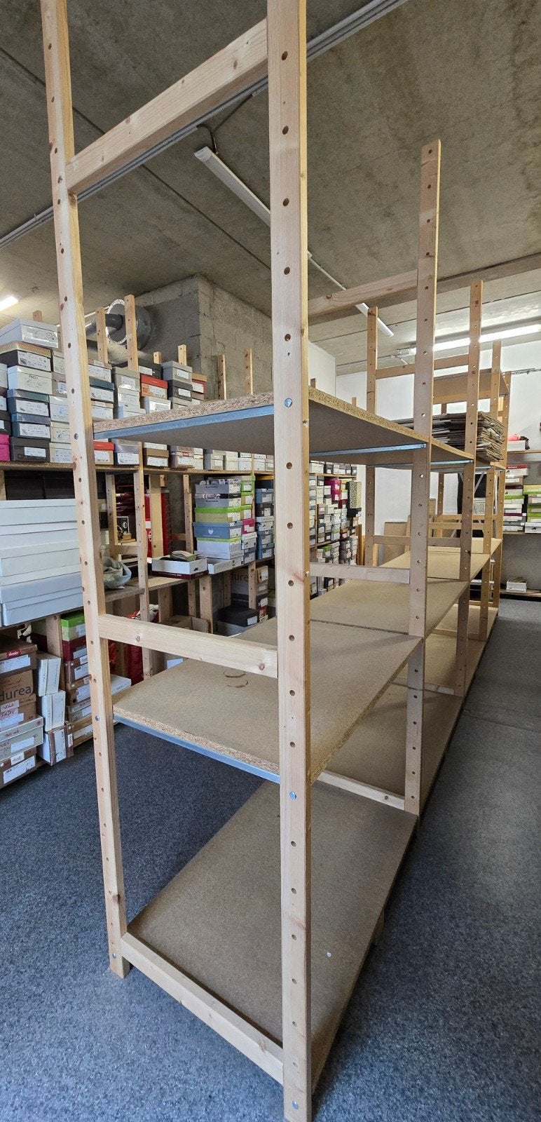 Rayonnage, étagères., Articles professionnels, Aménagement de Bureau & Magasin | Entrepôt, Rayonnage & Stockage, Enlèvement