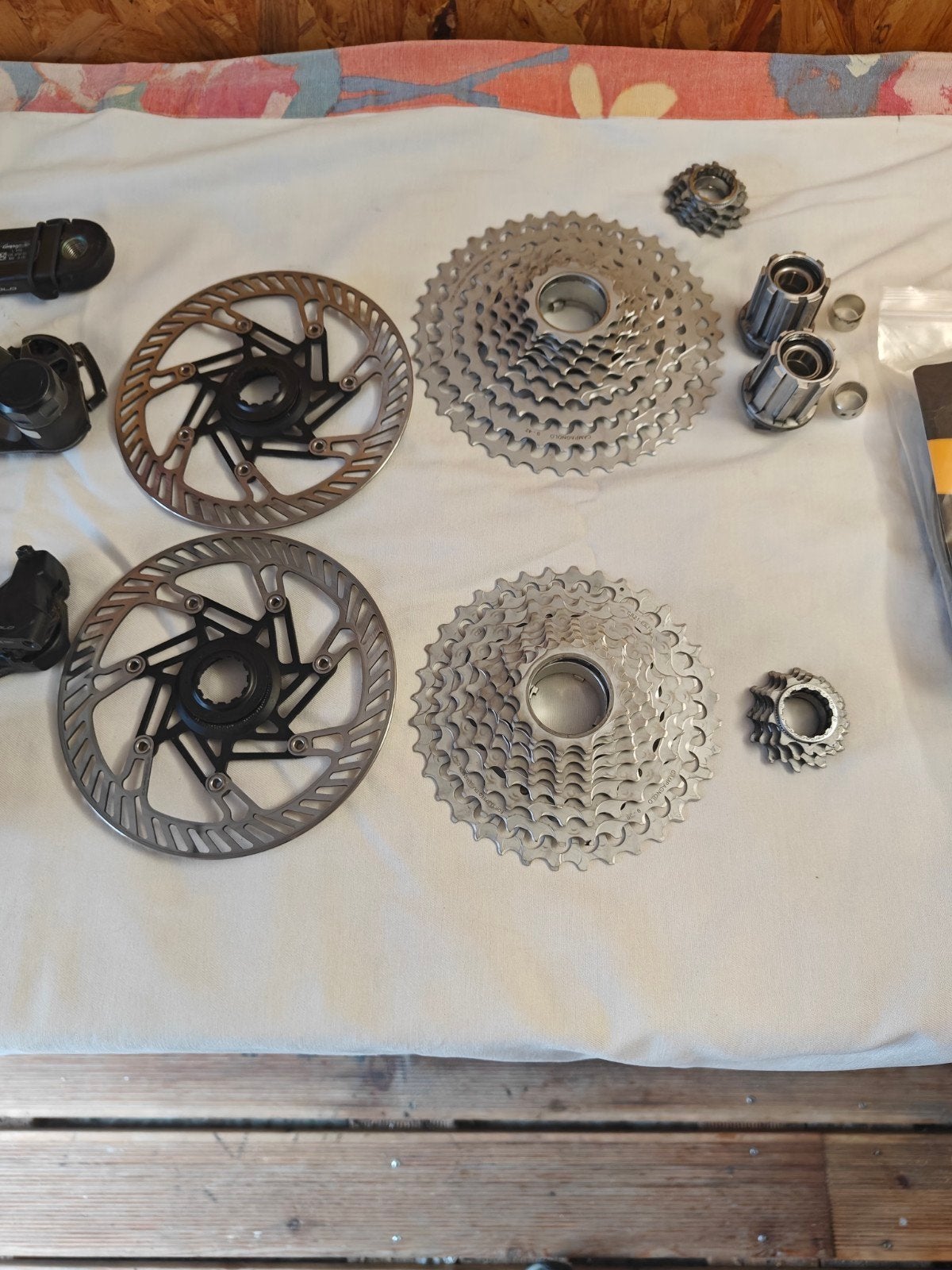 Campagnolo Ekar 13-speed gravel groepset + veel extra's!, Overige materialen, Campagnolo, Ophalen of Verzenden, Zo goed als nieuw