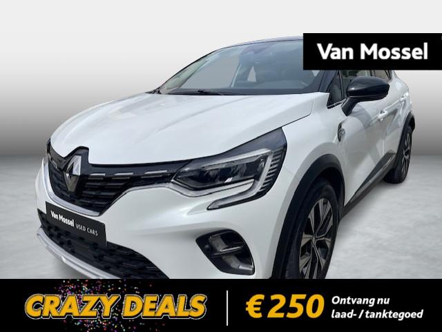 Renault Captur MHEV TCe 140 EDC Techno, Stof, Gebruikt, 4 cilinders, Wit