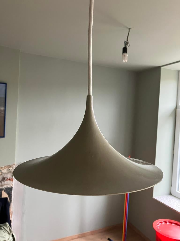 Mini heksenhoed/semi hanglamp Horn Belysning, Ophalen of Verzenden, Zo goed als nieuw