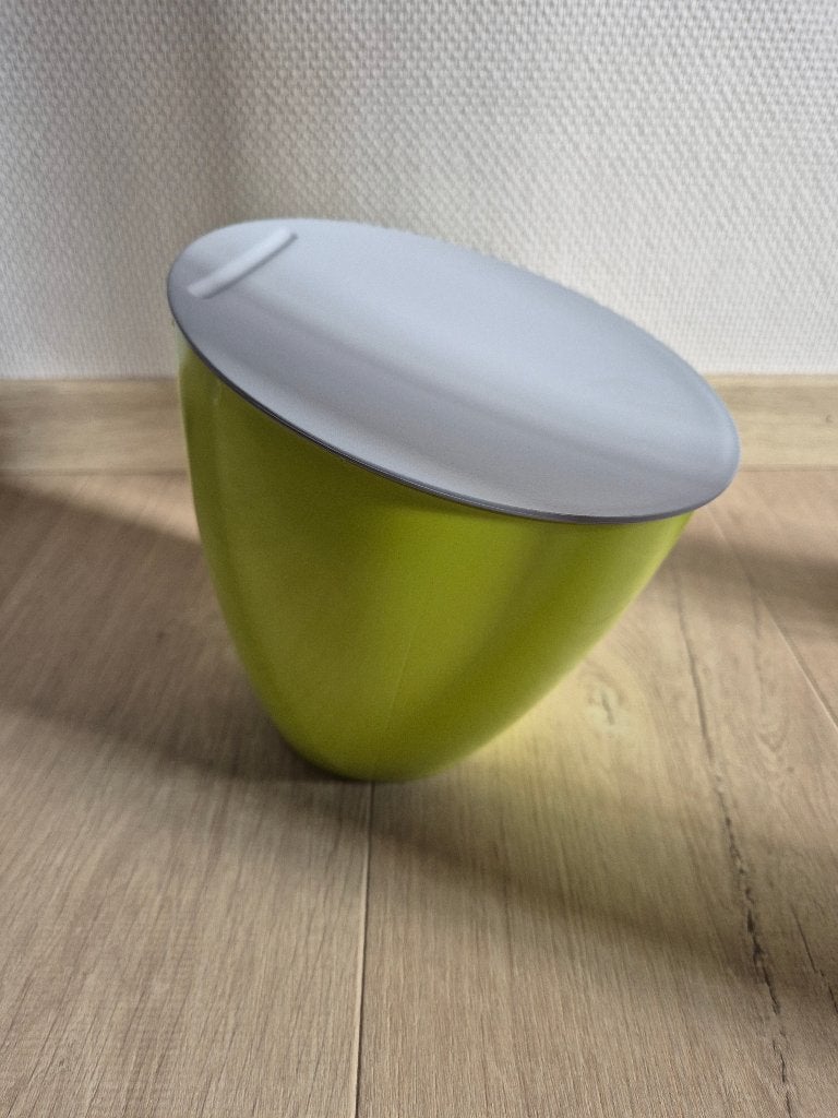 Afvalbakje 2,2l (van Mepal, nieuwstaat), Huis en Inrichting, Ophalen of Verzenden, Nieuw, Groen