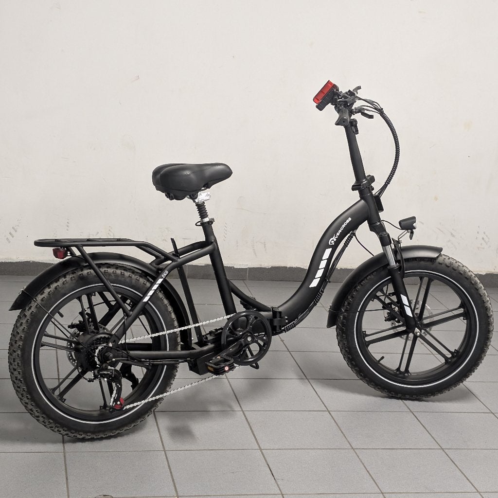 Vélo électrique pliable Evercross EK6, Autres marques, 51 à 55 cm, 50 km par batterie ou plus, Comme neuf