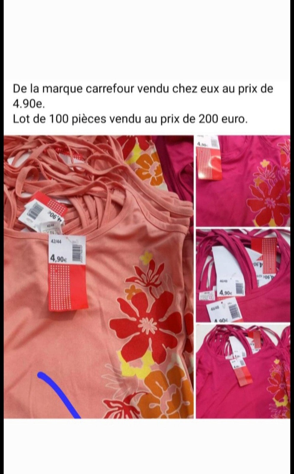 Singlet femme.