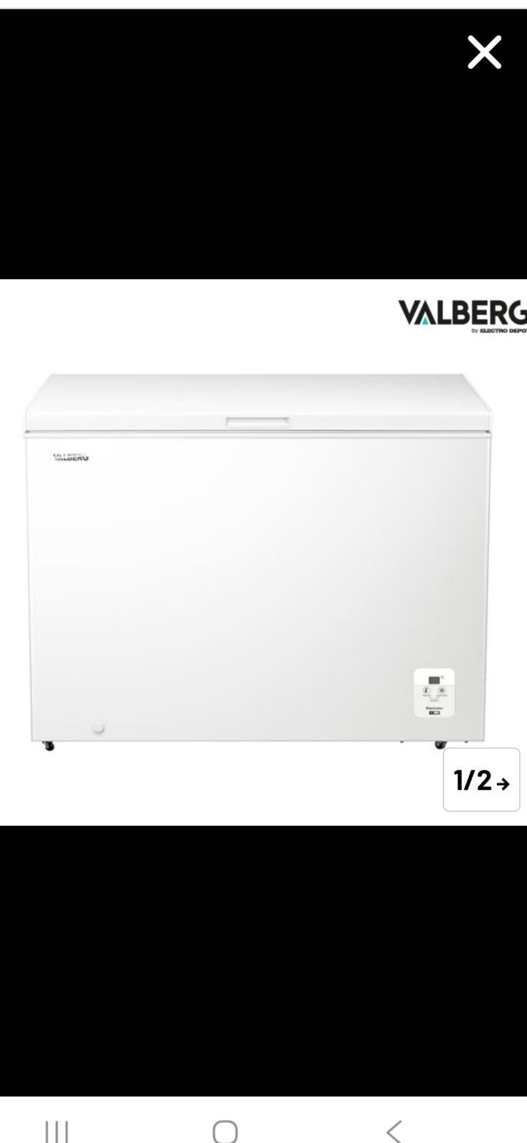 diepvrieskist  297 L new in verpaking, Ophalen of Verzenden