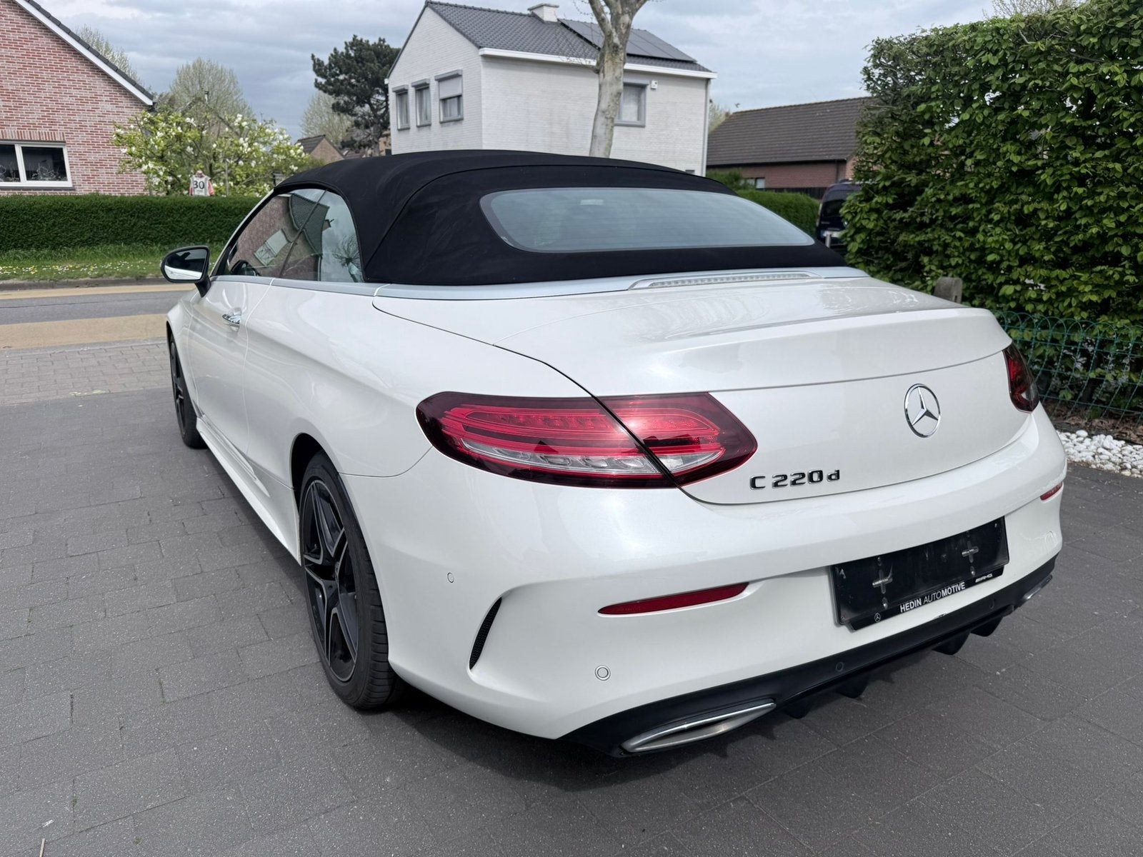 Mercedes C220d Cabrio, Autos, Mercedes-Benz, Cuir, Achat, Euro 6, Entreprise