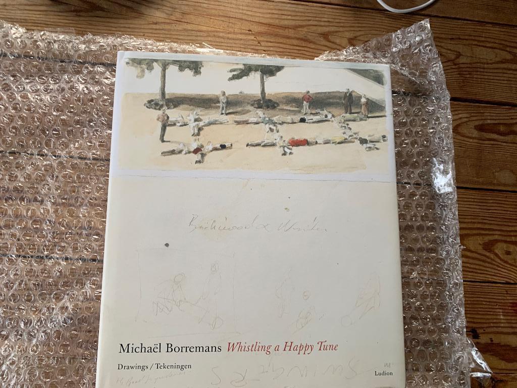 Kunstboek Michaël Borremans Whistling a happy tune gesigneer, Boeken, Ophalen of Verzenden, Nieuw, Schilder- en Tekenkunst, Michaël Borremans