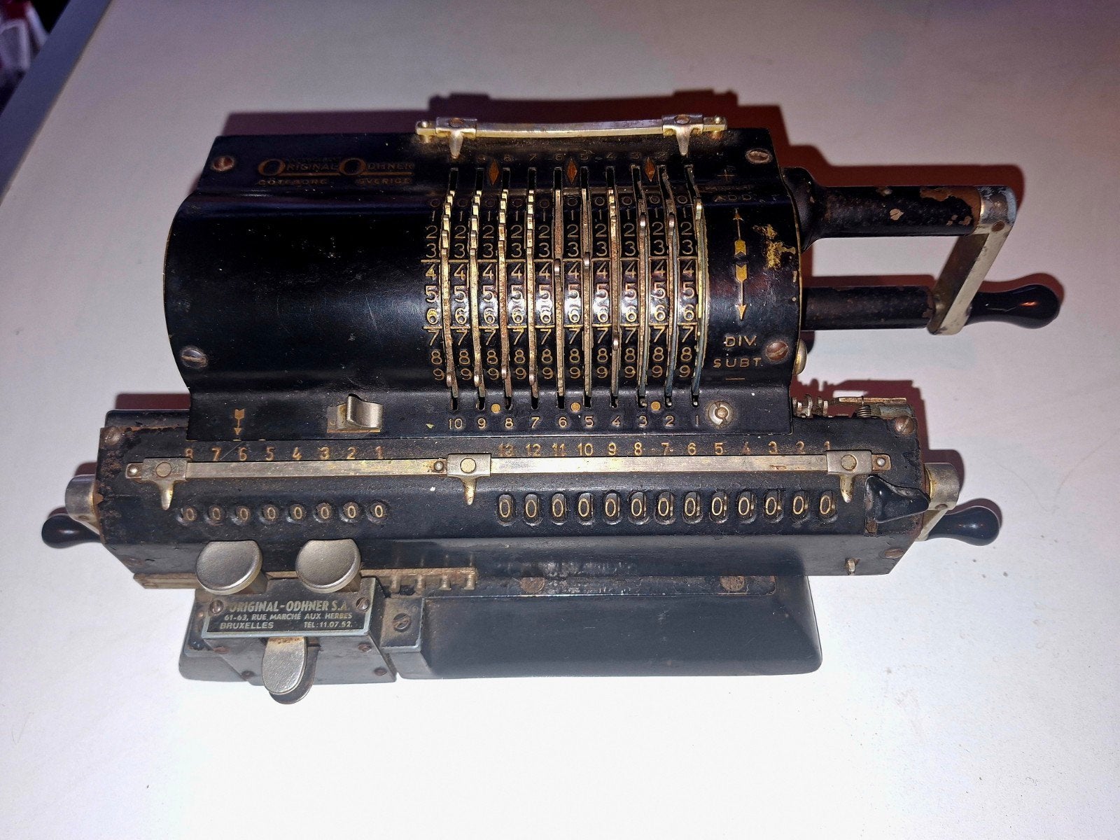 calculatrice ancienne, Enlèvement ou Envoi