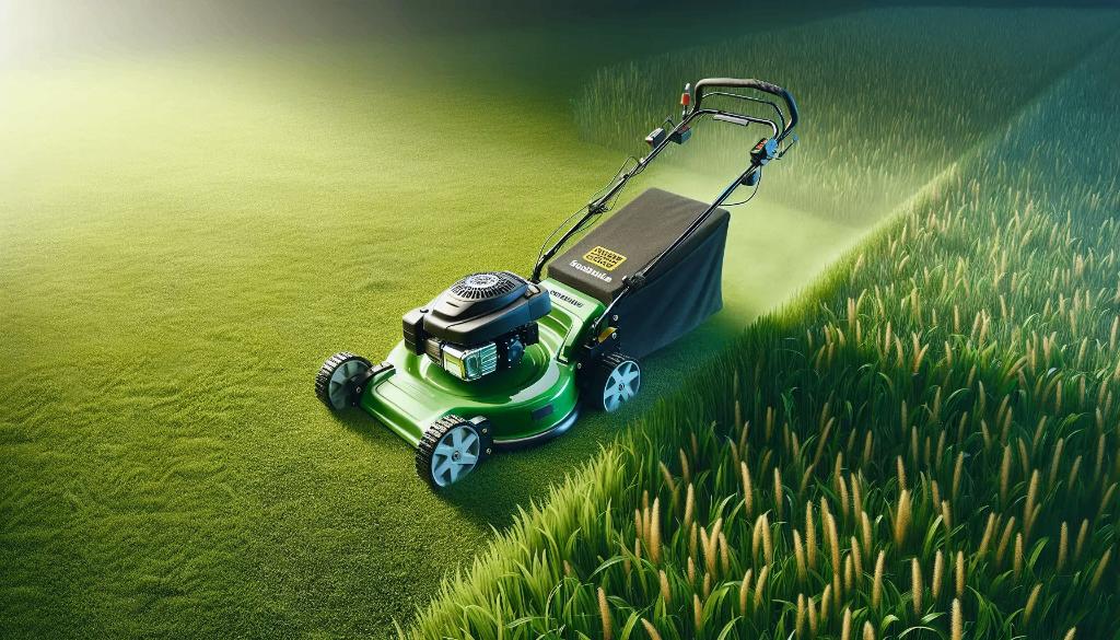 jardin j'ai  une tondeuse a 99e essence autotractée, Enlèvement