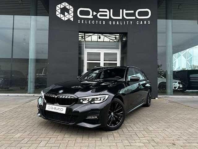 BMW 318 iA Touring M Sport / GPS + / Carplay / LED /, Auto's, Automaat, 1998 cc, 114 kW, Zwart