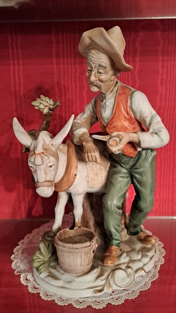 Porselein biscuit, Ophalen