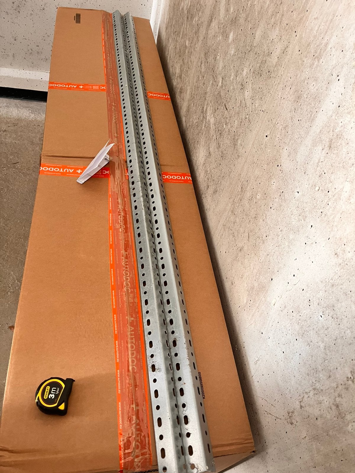Inox L profiel 2 stuks, Ophalen, Zo goed als nieuw