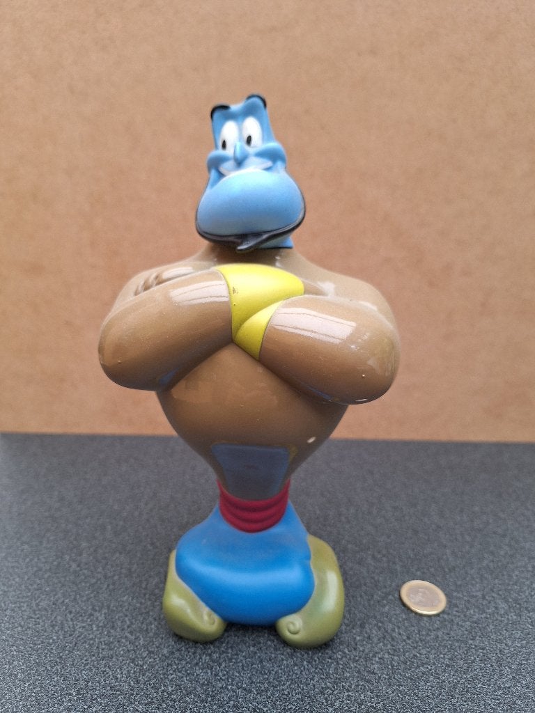 Figurine Disney Aladin, Génie bouteille bain mousse, Enlèvement ou Envoi, Utilisé