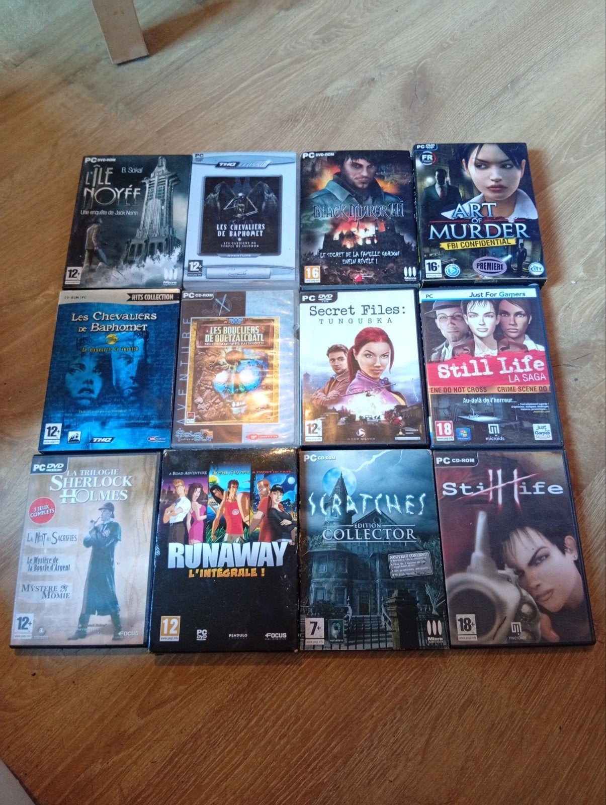 lot de jeux pc ou à la pièce, Enlèvement ou Envoi, 1 joueur, Aventure et Action, Utilisé