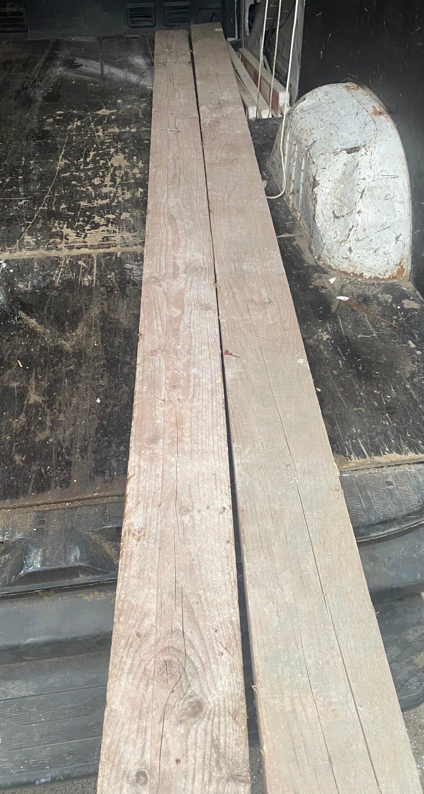 2 houten balken met volgende afmetingen, Ophalen of Verzenden, Zo goed als nieuw, Balken