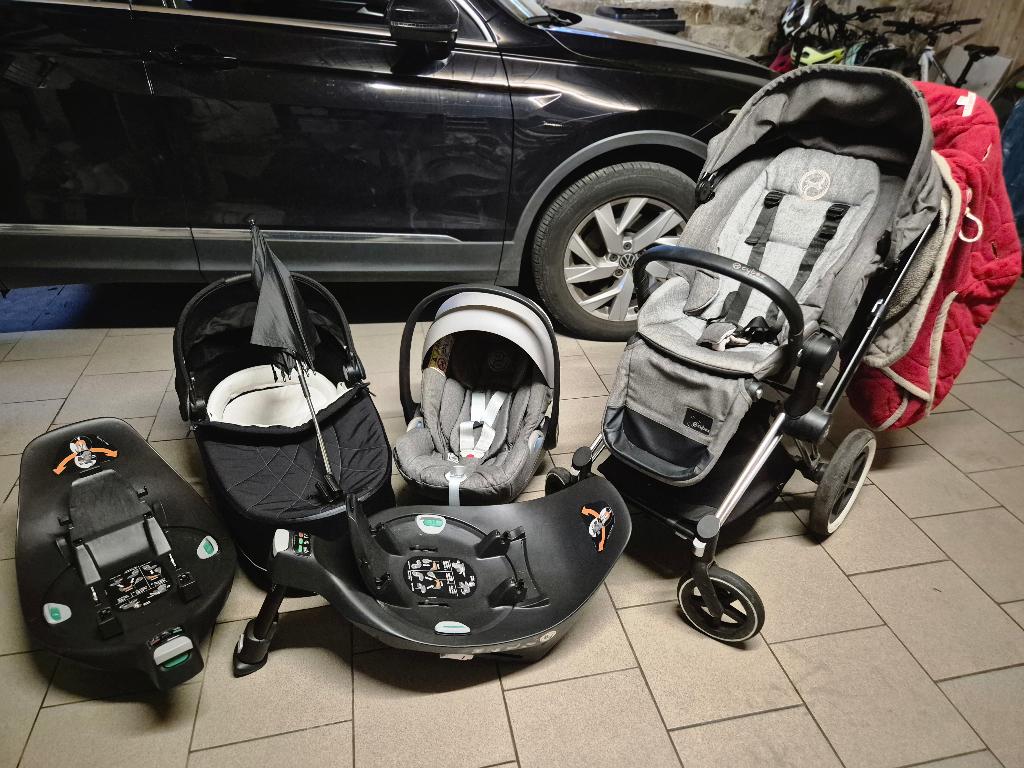 Poussette Cybex priam complète 600€, Enfants & Bébés, Autres marques, Poussette combi, Avec siège auto, Enlèvement