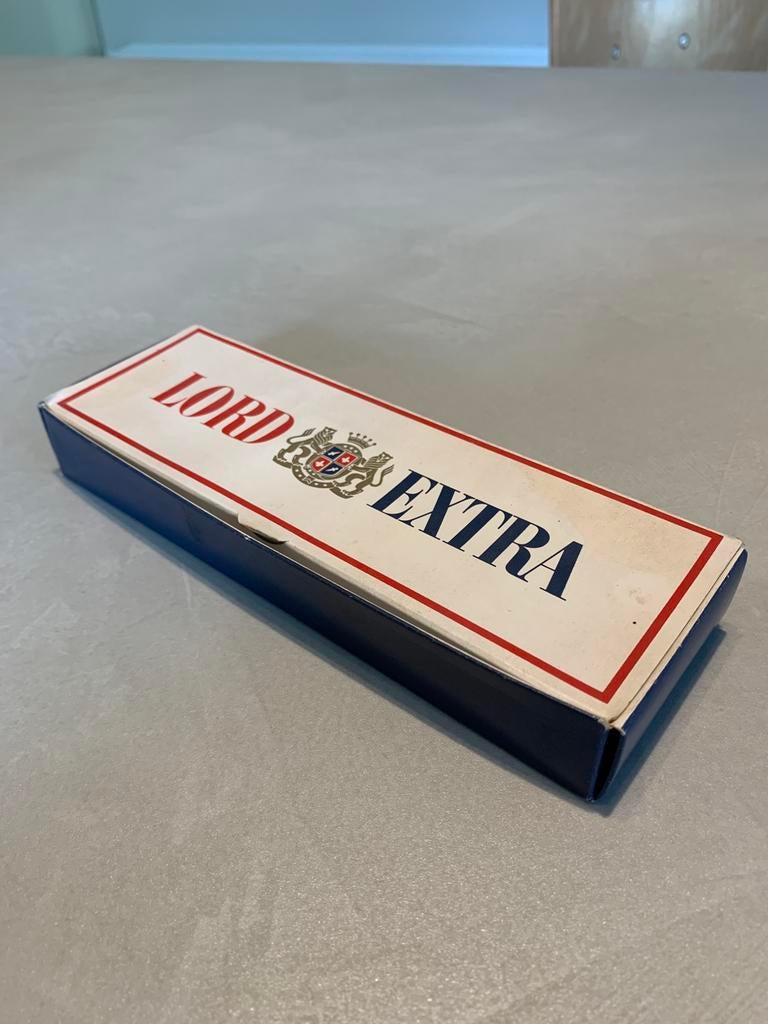 Boîte Lord Extra Vintage couteau Publicité pour le tabac, Enlèvement ou Envoi, Comme neuf