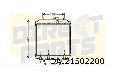 Daihatsu Cuore L251 (5/03 - 7/07) Daihatsu Trevis (8/06 - 1/, Daihatsu, -, Verzenden, -