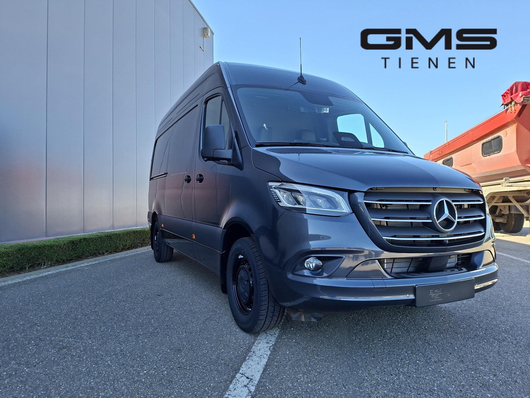 Mercedes-Benz Sprinter 319 L2 SELECT |DISTRONIC| |Trekhaak 3, Autos, Argent ou Gris, Achat, 2487 kg, Entreprise