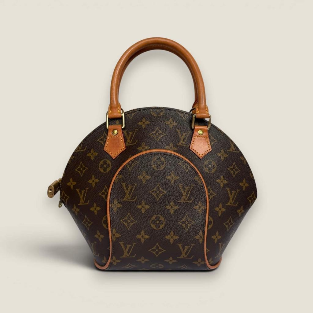 Louis Vuitton Ellipse PM vintage, Enlèvement ou Envoi, Utilisé, Brun, Sac à main