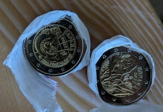 Commemoratieve 2 euromunten Spanje 2022, Postzegels en Munten, Ophalen of Verzenden, Spanje