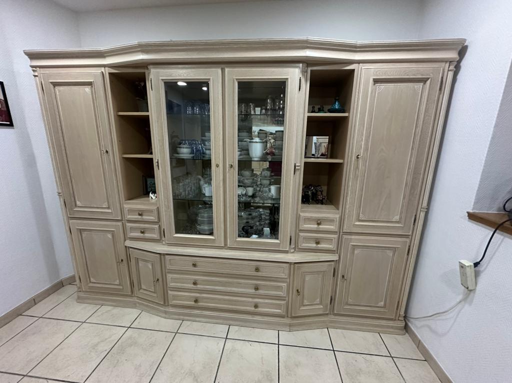 Prachtig dressoir in massief eikenceruse, Ophalen, Met deur(en), 200 cm of meer, Eikenhout