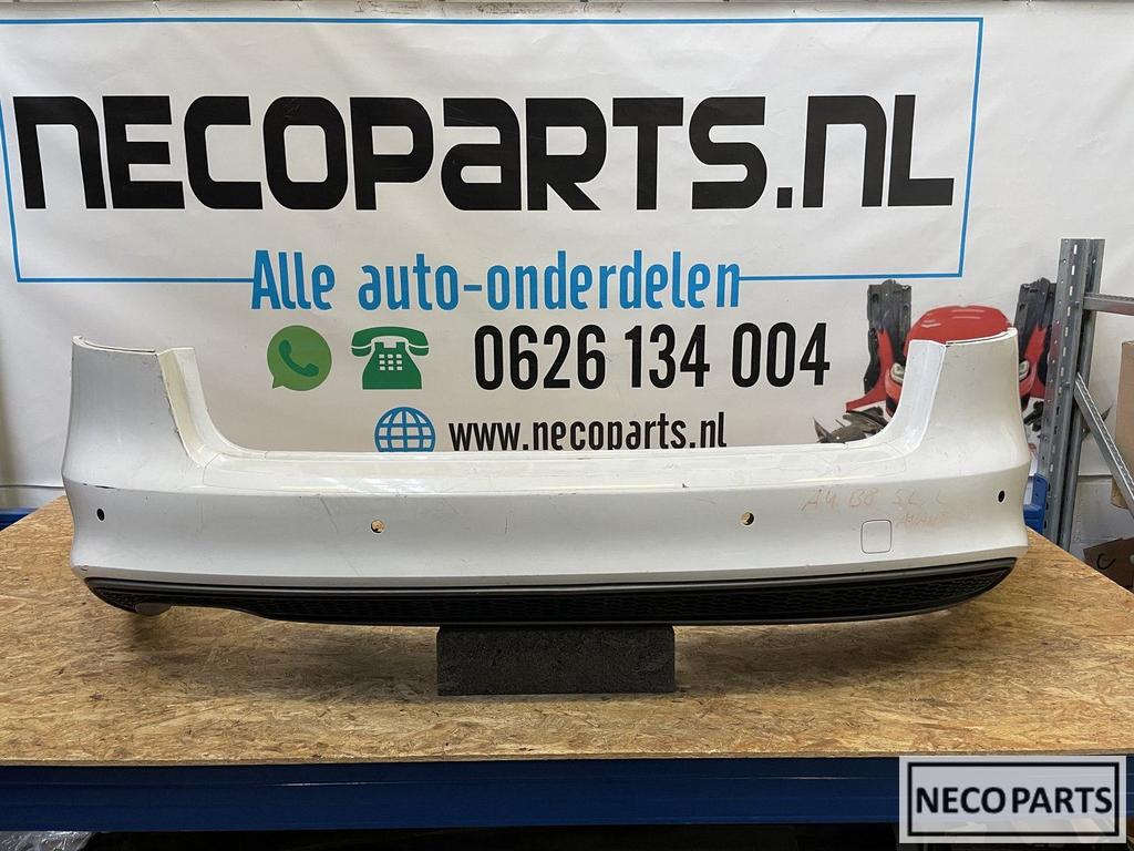 ACHTERBUMPER AUDI A4 B8 8K FACELIFT S LINE BUMPER AVANT, Auto-onderdelen, Carrosserie, Bumper, Achter