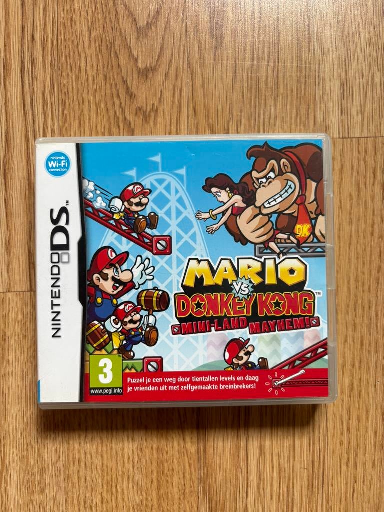 Nintendo DS Mario vs Donkey kong, Ophalen of Verzenden, Zo goed als nieuw