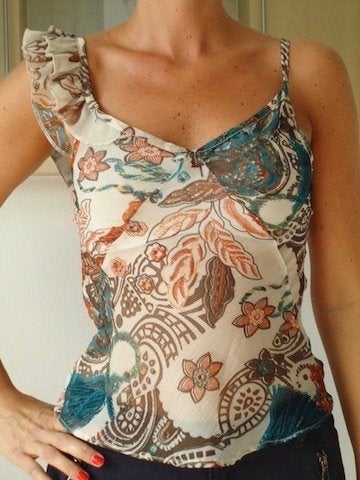 Mooi voile topje, Kleding | Dames, Topjes, Ophalen of Verzenden, Nieuw, Maat 34 (XS) of kleiner
