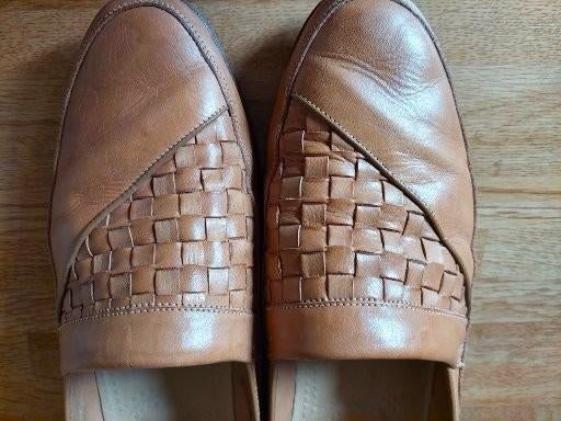 Mocassins en cuir - chaussure d'été pour homme-pointure 43 ½, Vêtements | Hommes, Chaussures, Enlèvement ou Envoi, Brun, Flâneurs