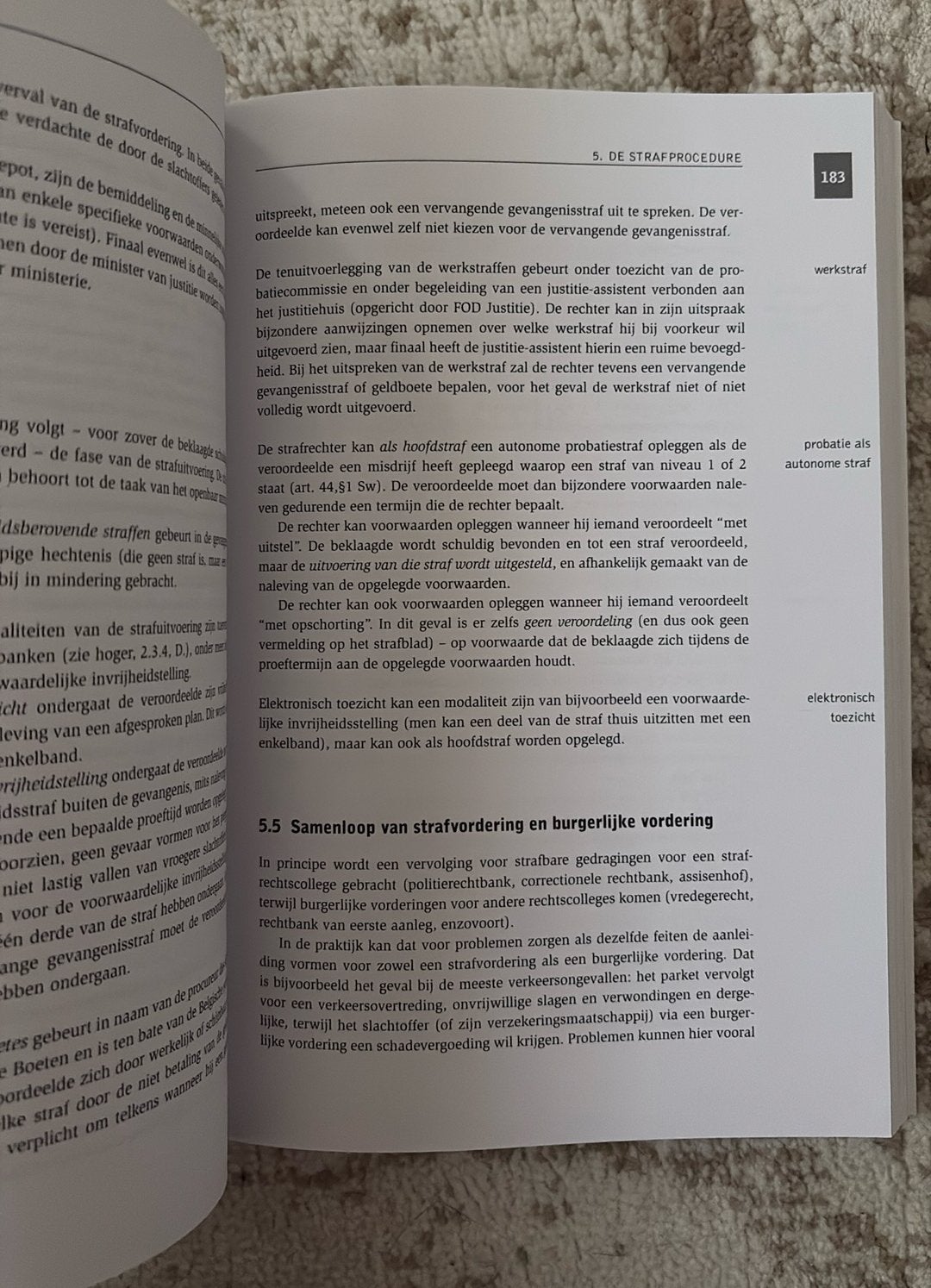 Inleiding tot het recht Mark Van Hoecke en Boudewijn B., Enlèvement ou Envoi, Comme neuf
