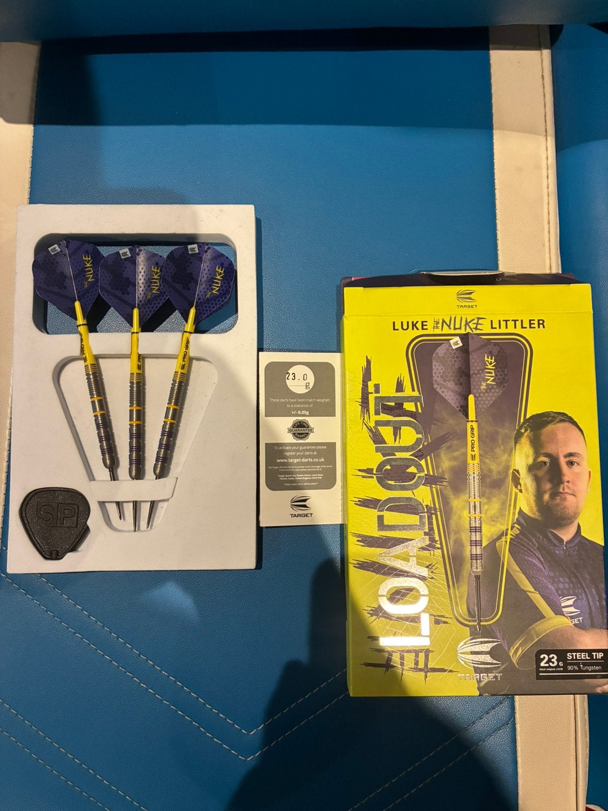 Luke litler darts 23g, Ophalen, Zo goed als nieuw