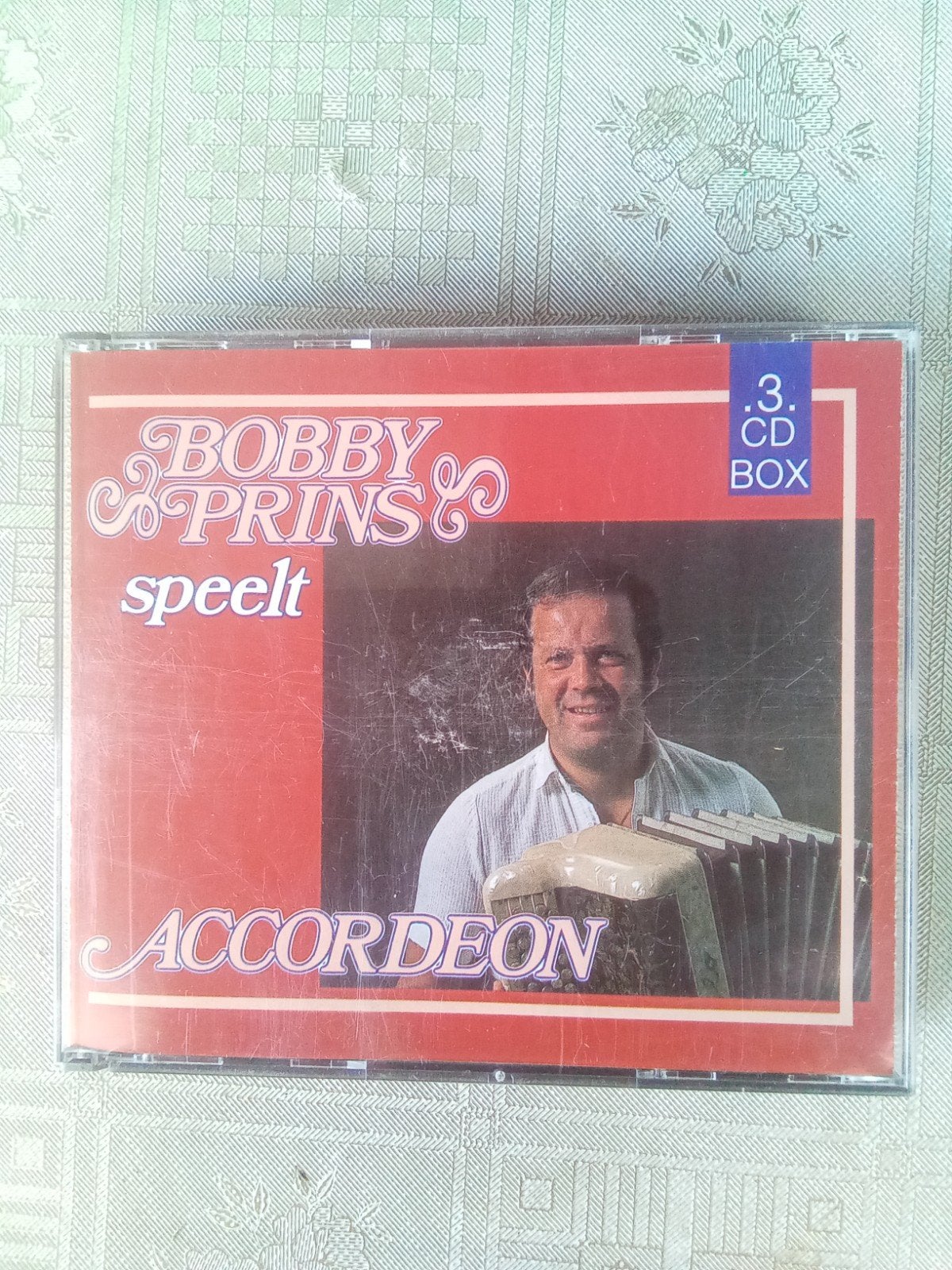 CD  Bobby Prins speelt accordeon (3 cd's), Ophalen of Verzenden