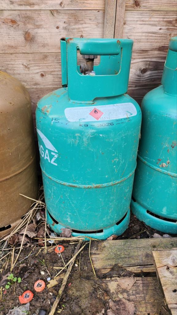 Vidange bouteille de gaz