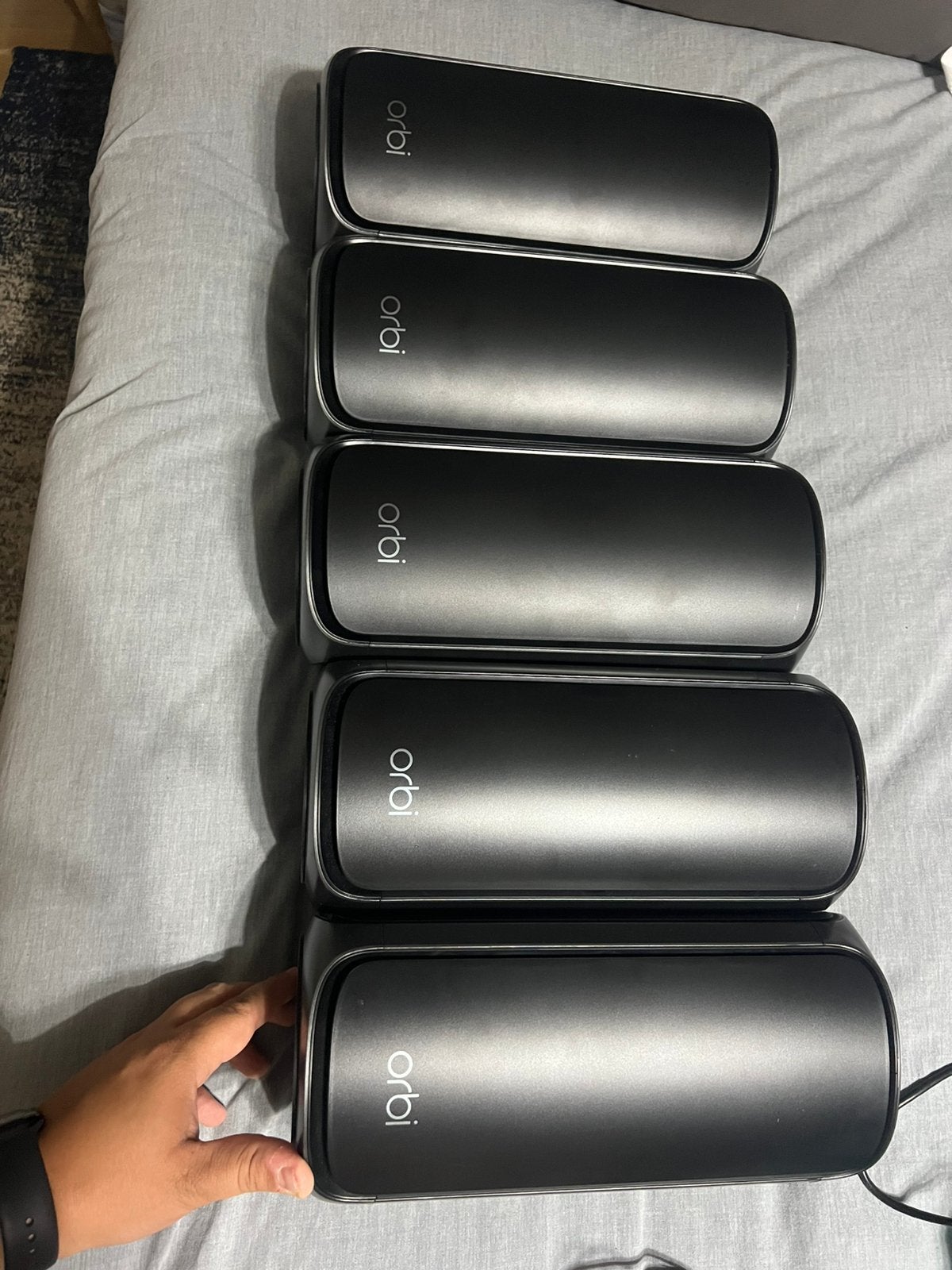Netgear Orbi Wi‑Fi 7 Mesh system black, sold individually., Envoi, Comme neuf