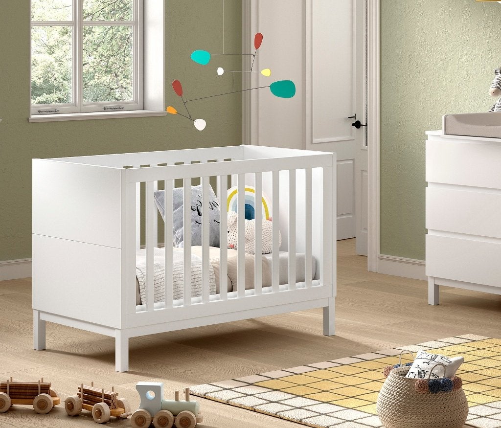 EVA BABYBED 60 x 120 cm WIT, Ophalen, Nieuw, Ledikant