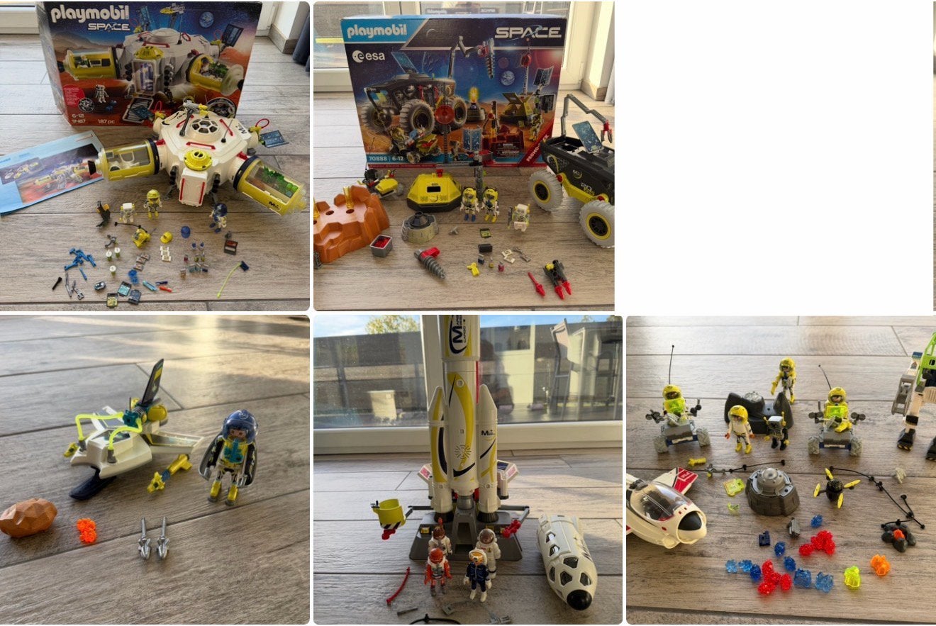 Playmobil - espace - plusieurs sets, Enlèvement ou Envoi, Comme neuf, Kit complet, Véhicule