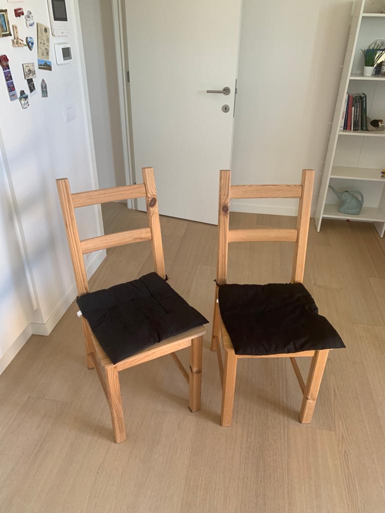 Ikea stoelen, Ophalen of Verzenden, Zo goed als nieuw, Twee