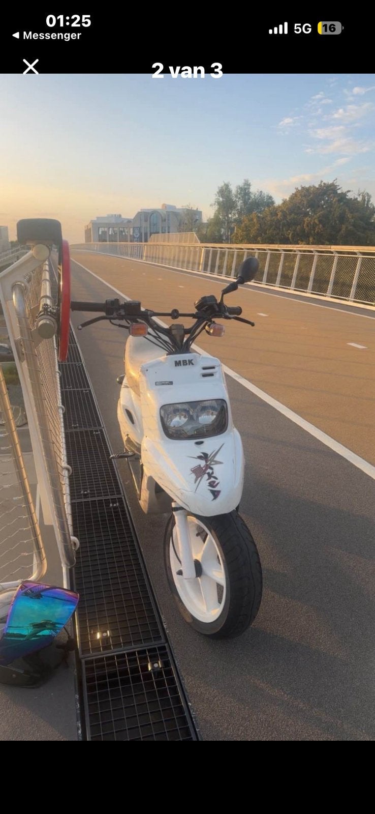 Mbk booster klasse a  2012, Fietsen en Brommers, Ophalen, Tweetakt, Gebruikt, Yamaha