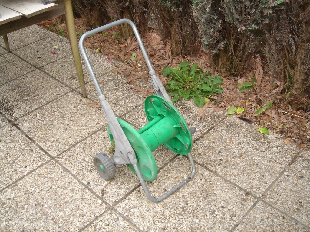 Dévidoir de tuyau d'arrosage, Jardin & Terrasse, Enlèvement, Utilisé, Dévidoir